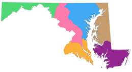 Maryland Map Thumbnail