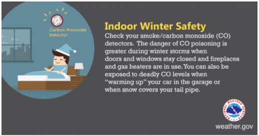 Winter Storm - Indoor winter safety