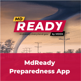 A clickable tile displaying the words 'MdReady Preparedness App' and the app's logo