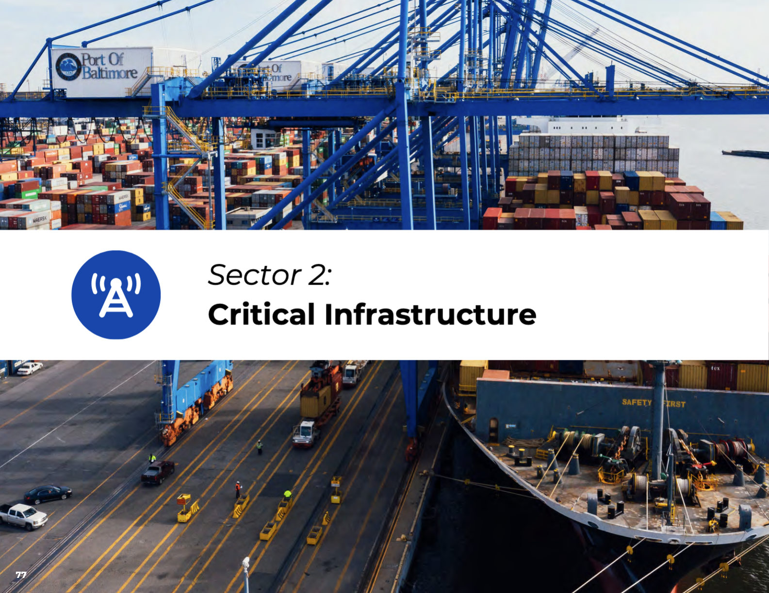 The cover image of Chapter 2 of the Resilient Maryland strategy document